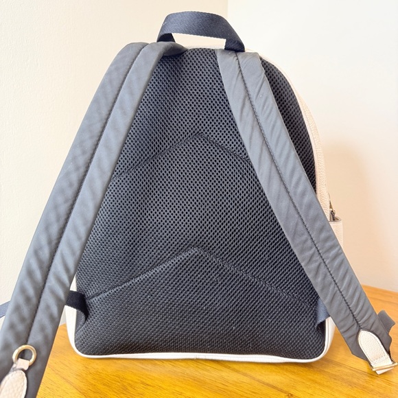 Coach Mini Pebbled Leather Backpack in Chalk 5666 Bag School - Picture 7 of 16